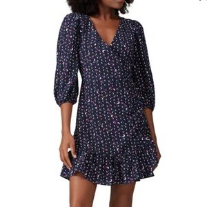 Tanya Taylor bernadina Mini wrap dress - size 4